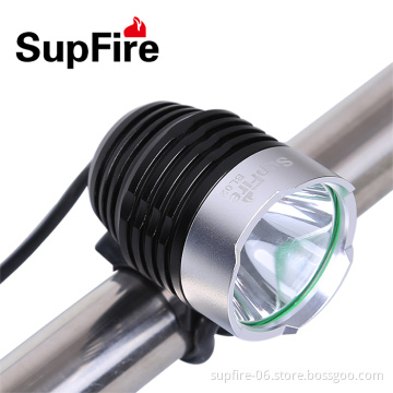 China SupFire BL02 280lumens LED USB bicycle light with power bank